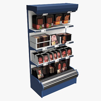 Meat product shelf 02