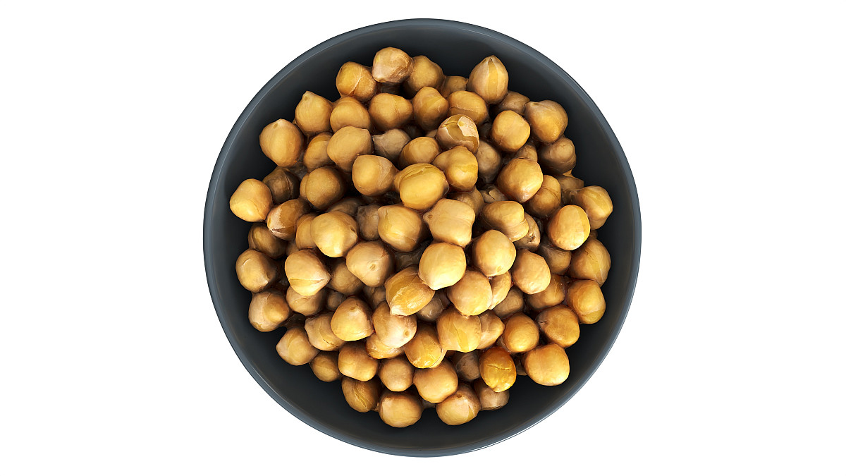 Cooked chickpeas