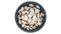Cooked large white beans