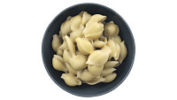 Cooked pasta shells