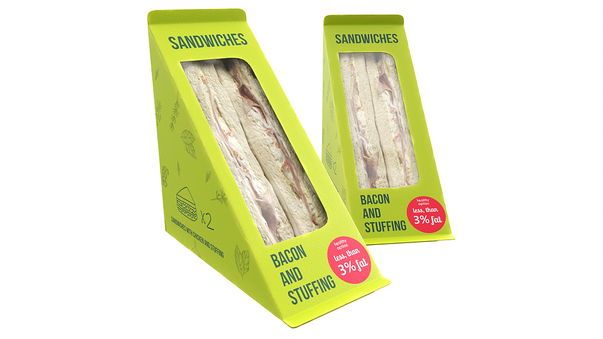 Sandwiches in a box