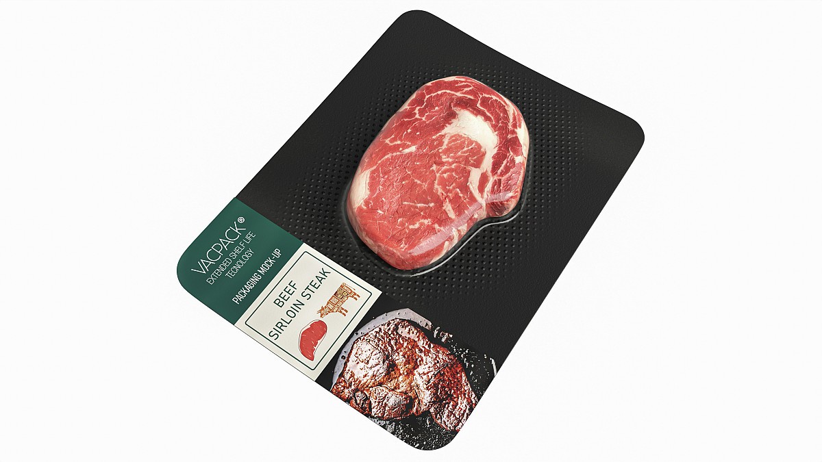 Steak in vacuum packaging 03