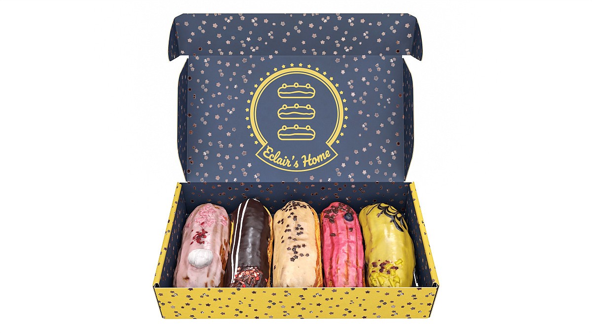 Eclairs in a box