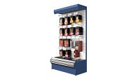 Store meat product shelf 03