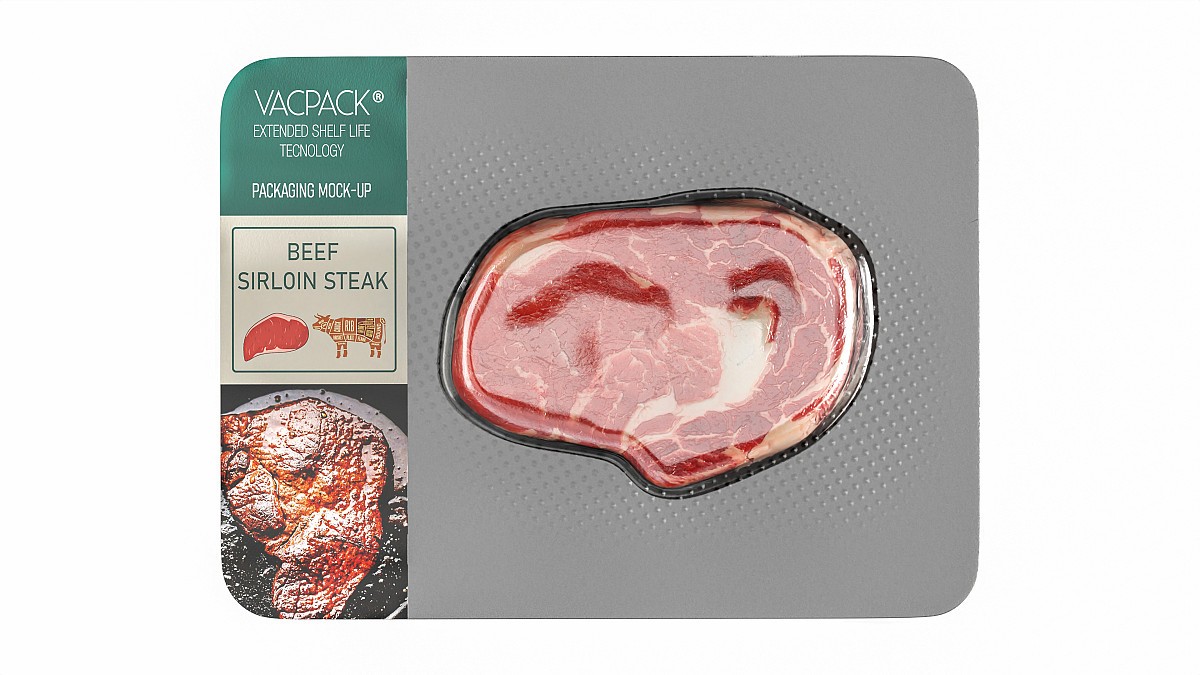Steak in vacuum packaging 03