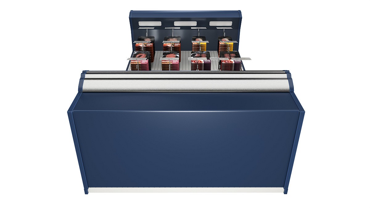 Store meat product shelf 03