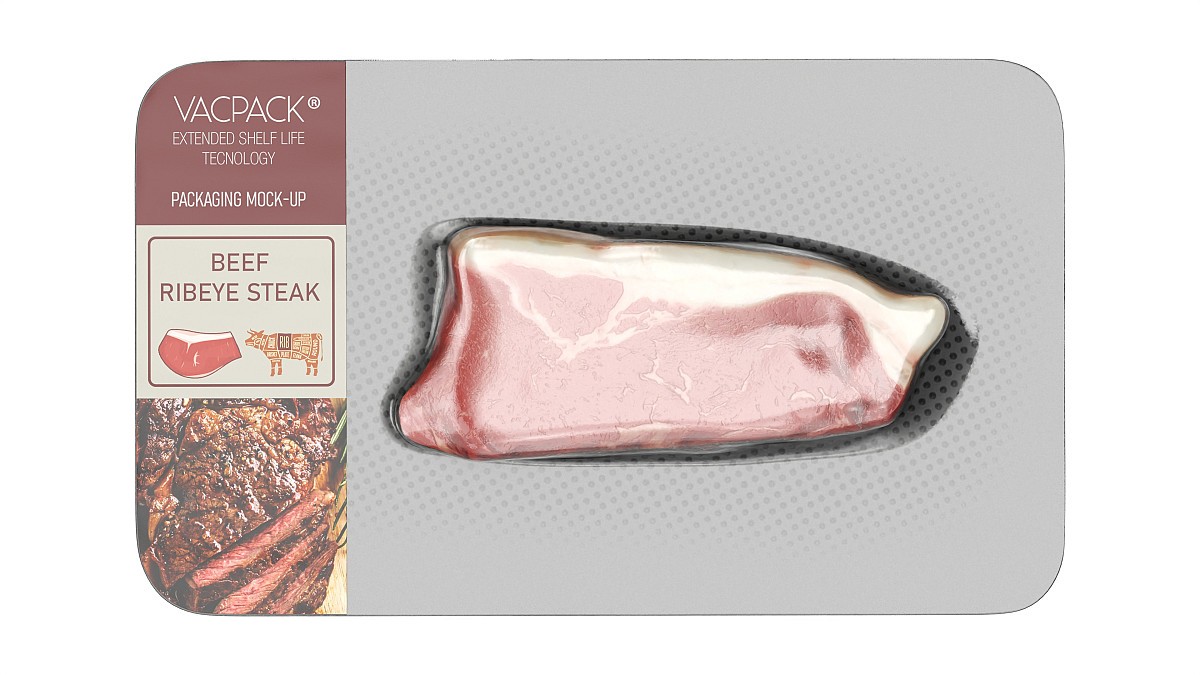 Steak in vacuum packaging 01