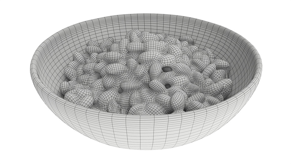 Cooked small white beans