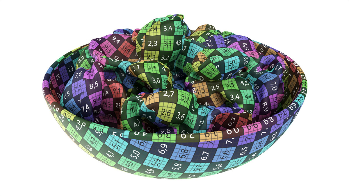 Cooked pasta orecchiette