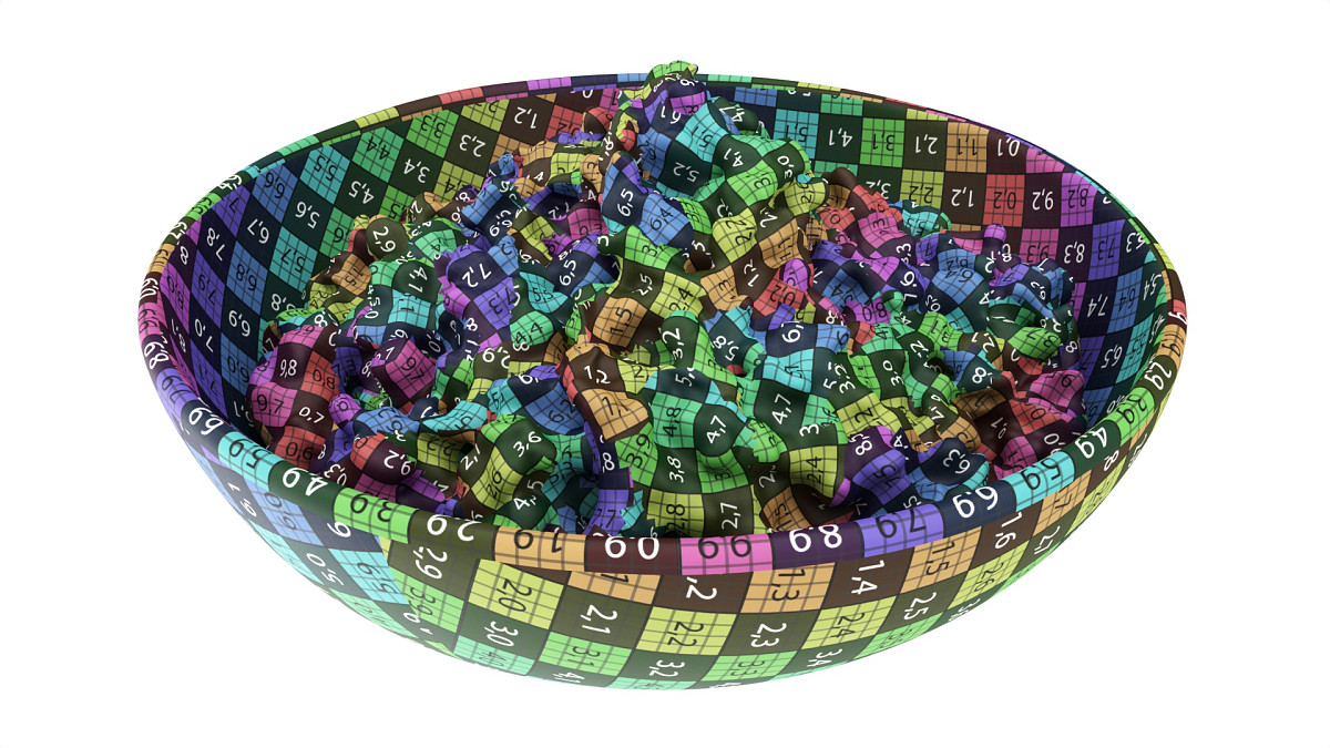 Cooked pearl barley porridge mix