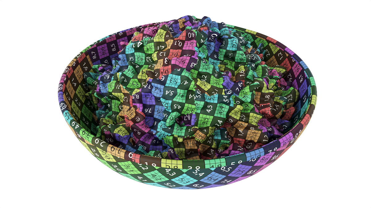 Cooked black jasmin rice