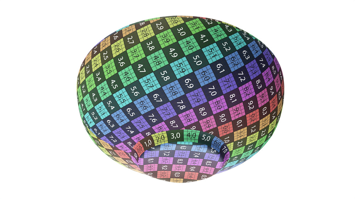 Cooked oatmeal porridge with seeds