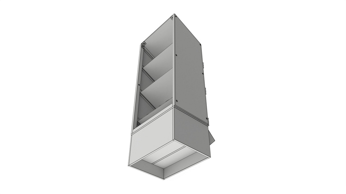 Bakery stand with sweet buns 01