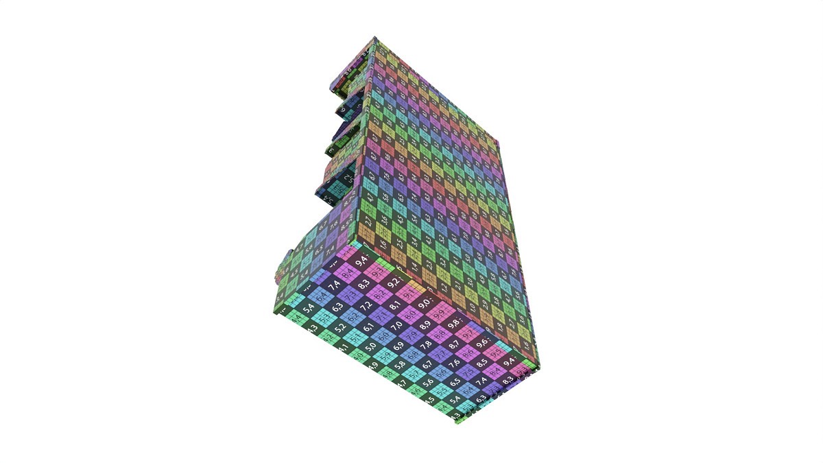 Store meat product shelf 01