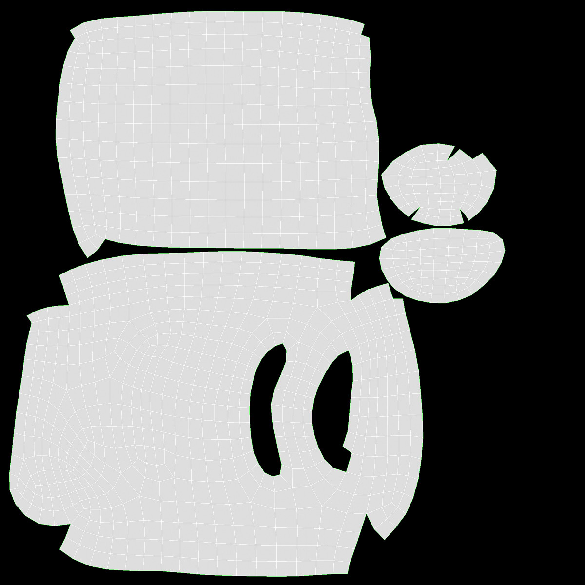 Bakery stand with sweet buns 02