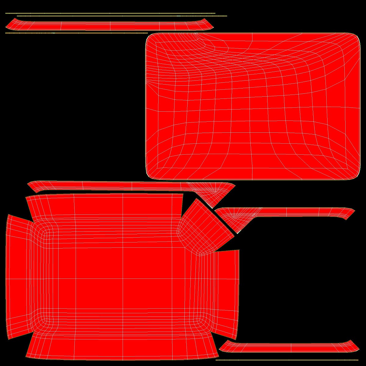 Store meat product shelf 01