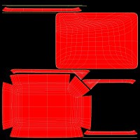 Store meat product shelf 01