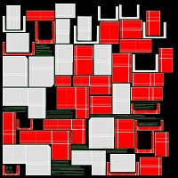 Store meat product shelf 01