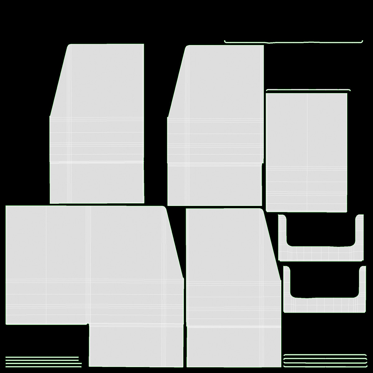 Store meat product shelf 02