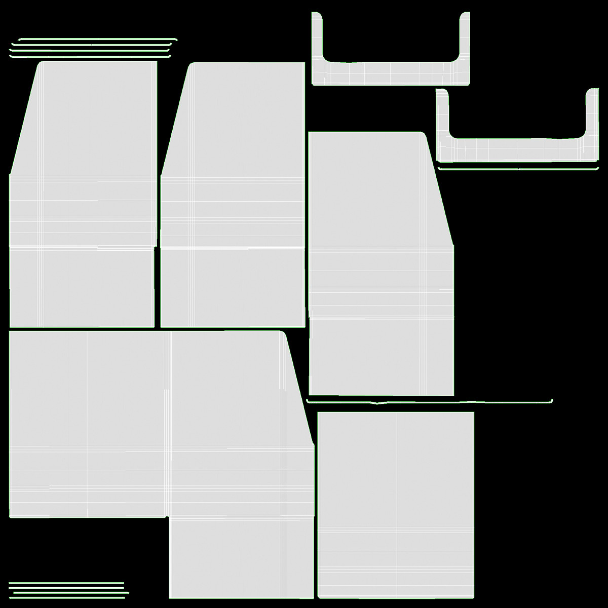 Store meat product shelf 02