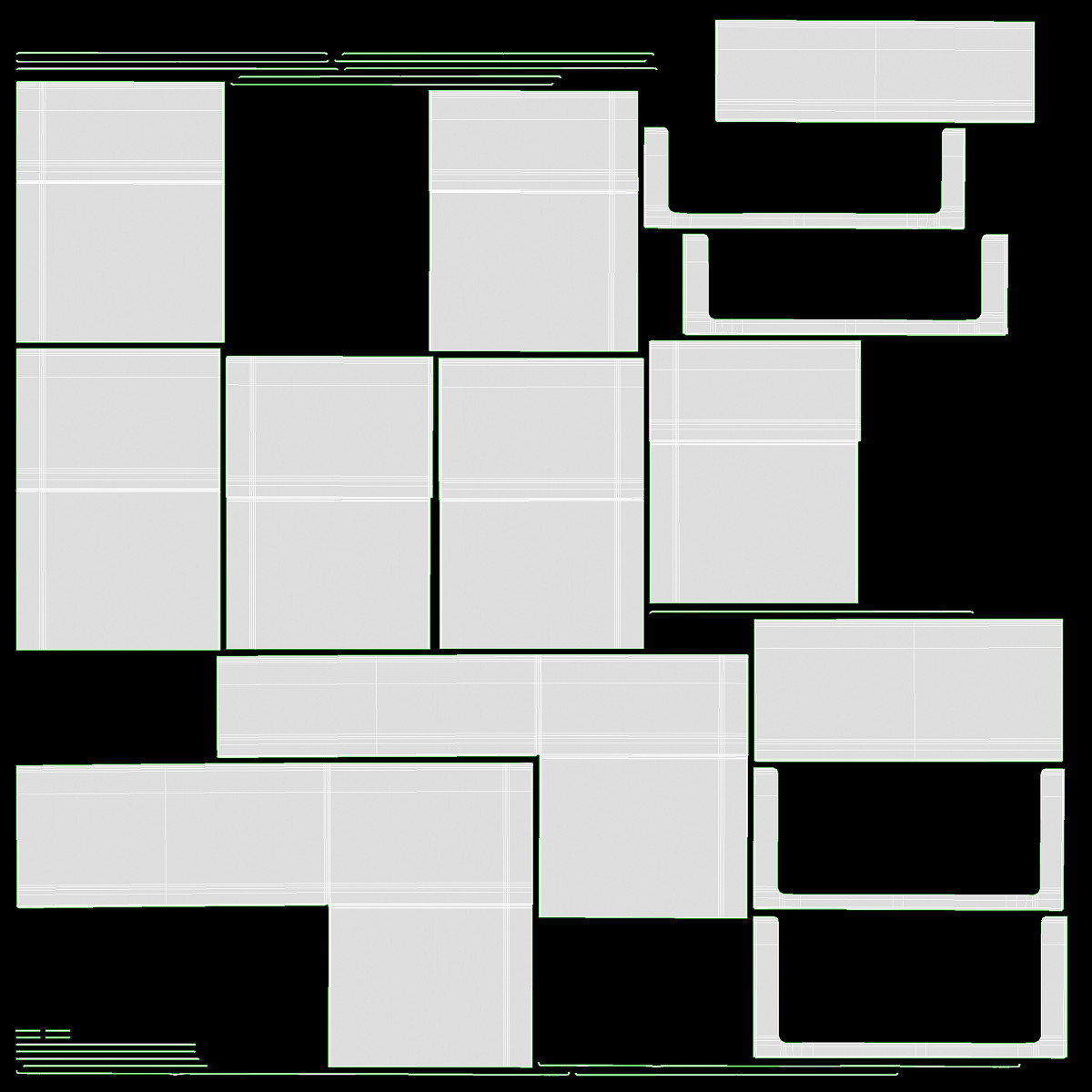 Store meat product shelf 02