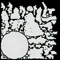 Cooked buckwheat porridge