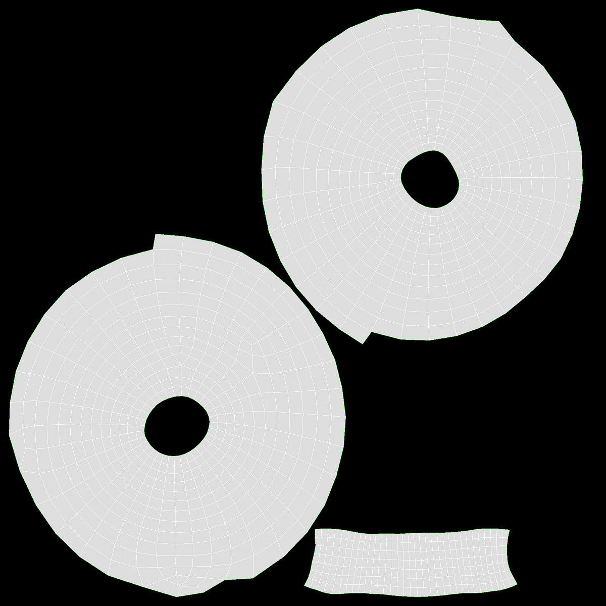 Bakery stand with donuts