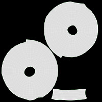 Bakery stand with donuts