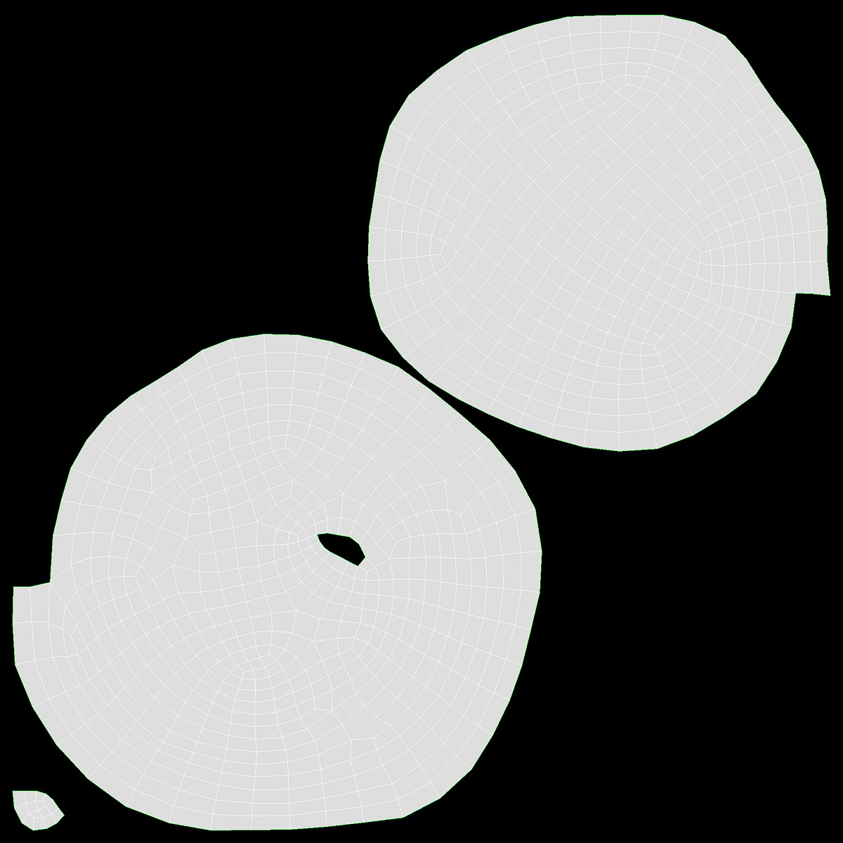 Bakery stand with sweet buns 01