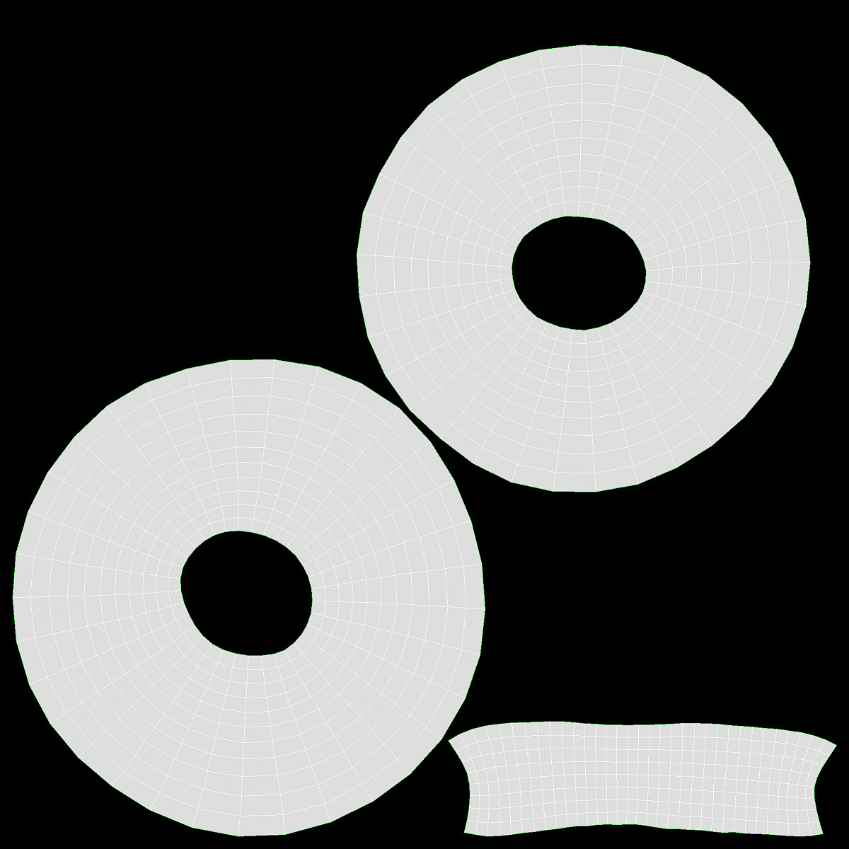 Bakery stand with donuts