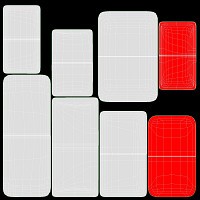 Store meat product shelf 01