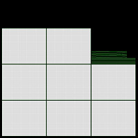 Bakery stand with sweet buns 01