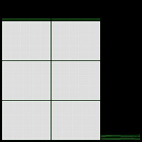 Bakery stand with donuts