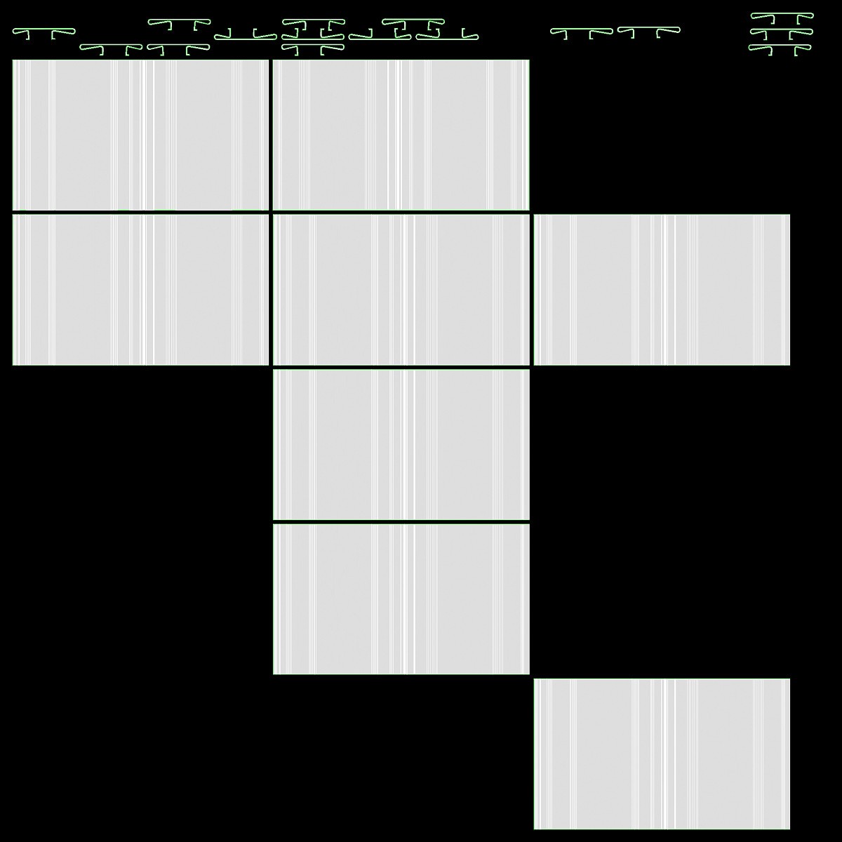 Store meat product shelf 01