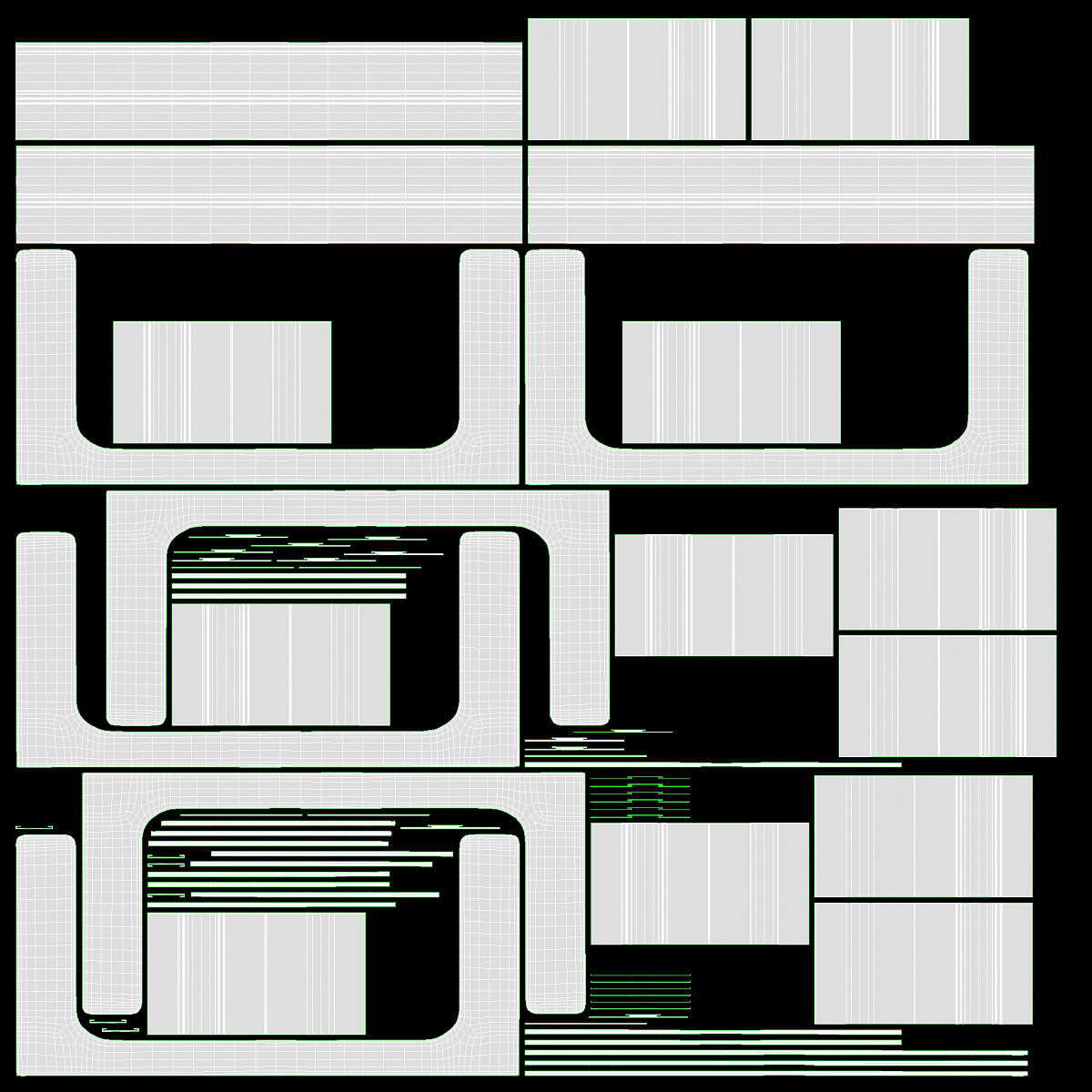 Bakery stand with salty pastries