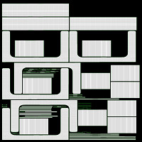 Bakery stand with sweet buns 02