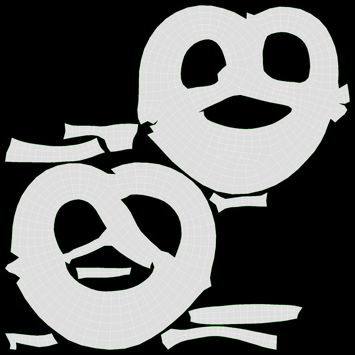 Bakery stand with salty pastries