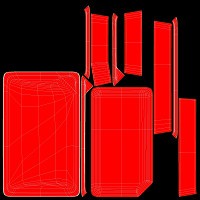 Store meat product shelf 01