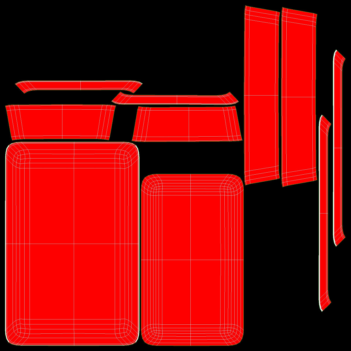 Store meat product shelf 02