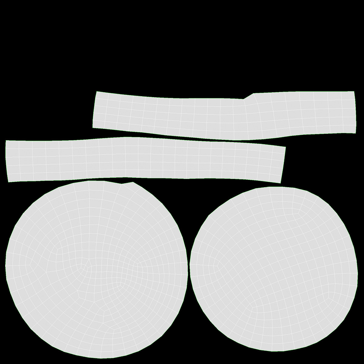 Bakery stand with sweet buns 01