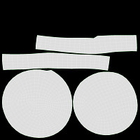 Bakery stand with sweet buns 01