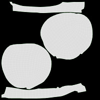 Bakery stand with sweet buns 01