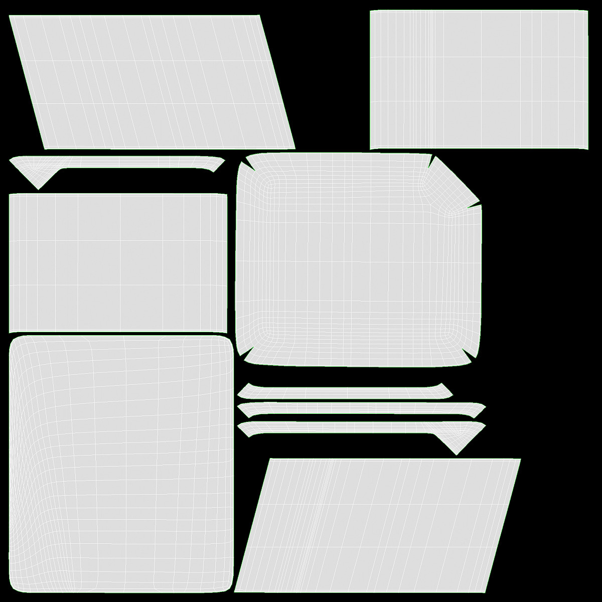 Store meat product shelf 02