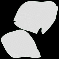 Bakery stand with sweet buns 02