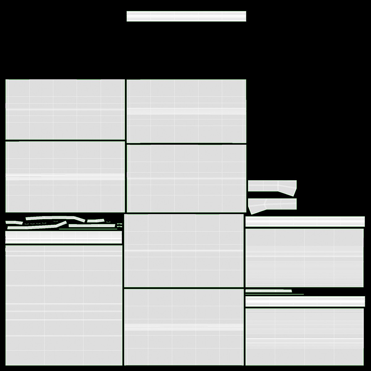 Store meat product shelf 01