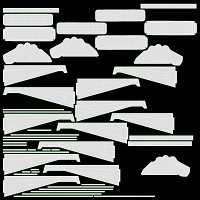 Store meat product shelf 01