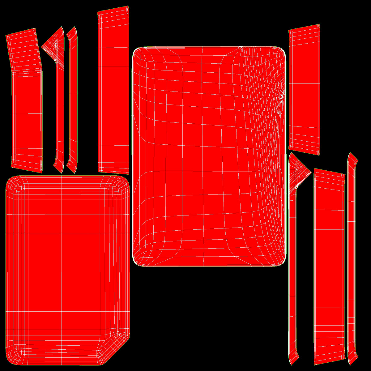 Store meat product shelf 02