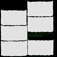 Bakery stand with salty pastries