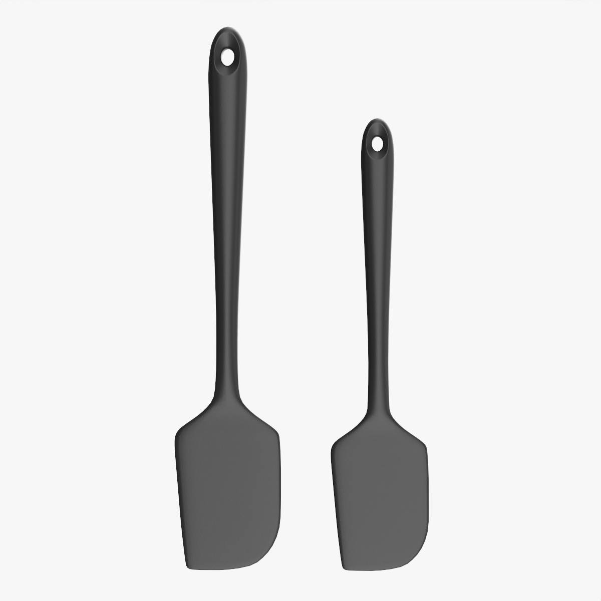 Cooking spatula set PBR 3D Model