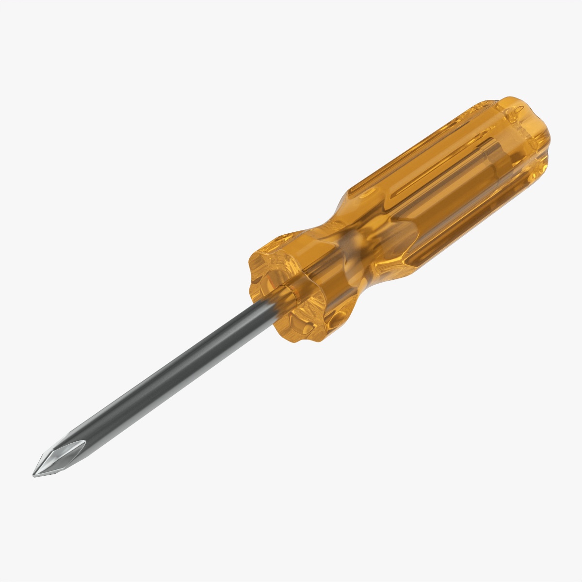 Cross Head Screwdriver 01 PBR 3D Model
